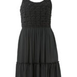 Jurk in gehaakte look