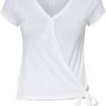 Wikkelshirt van biologisch katoen