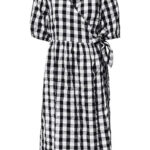 Jurk met vichyruiten