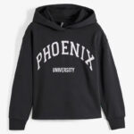 Hoodie met print