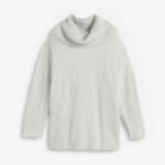 Oversized fluffy trui