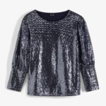 Shirt met pailletten