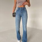 Flare Jeans| Donkerblauw
